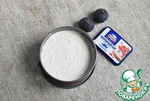 Чизкейк с инжиром и кокосом