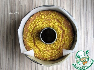 Бразильский кукурузно-кокосовый кекс