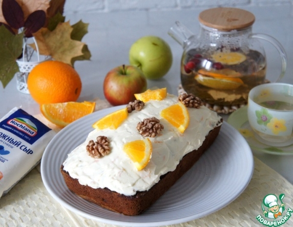 Цельнозерновой морковный кекс Цельнозерновой морковный кекс