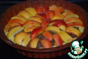 Пирог "Нектарин в шоке" Пирог "Нектарин в шоке"