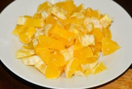 Апельсиново-мандариновый торт со сметанным кремом Апельсиново-мандариновый торт со сметанным кремом