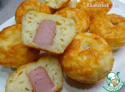 Сырные кексы на кефире Сырные кексы на кефире