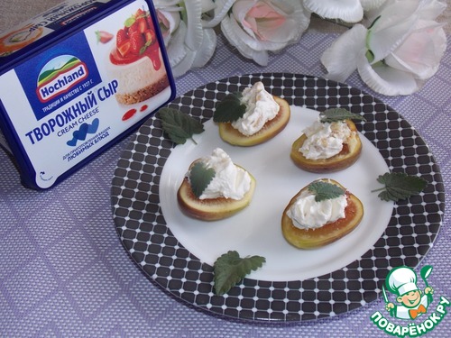 Десерт из инжира с печеньем Десерт из инжира с печеньем