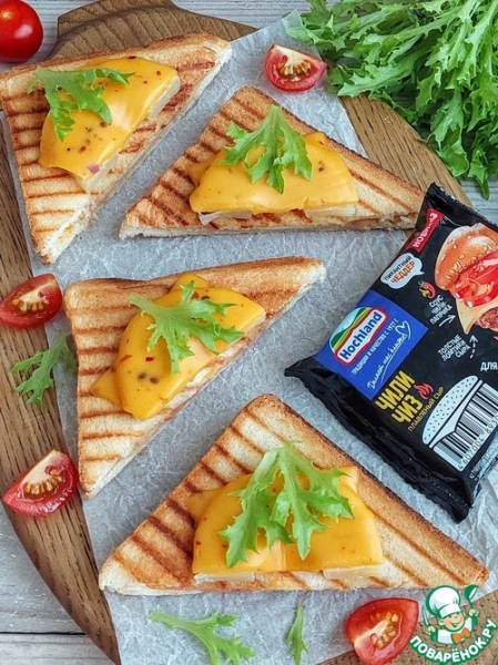 Двойной тост по-гавайски Двойной тост по-гавайски