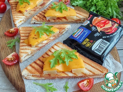 Двойной тост по-гавайски Двойной тост по-гавайски