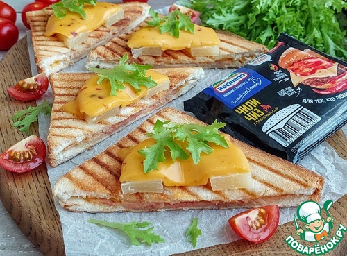 Двойной тост по-гавайски Двойной тост по-гавайски