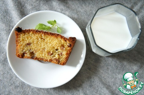Кукурузный кекс с изюмом Кукурузный кекс с изюмом