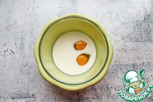 Панкейки с сыром и ветчиной