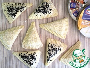 Творожные пирожки с сыром "Ассорти" Творожные пирожки с сыром "Ассорти"