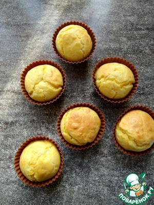 Несладкие тыквенные кексы Несладкие тыквенные кексы