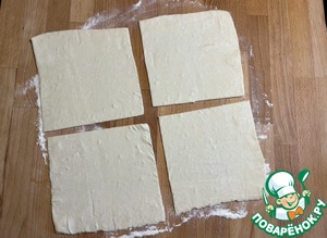 Конвертики с ветчиной из индейки и сыром Конвертики с ветчиной из индейки и сыром