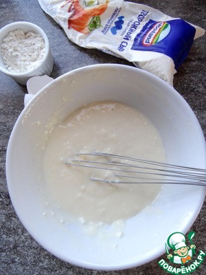 Сырники из творожного сыра с бананом Сырники из творожного сыра с бананом