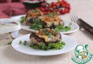 Фаршированные шампиньоны