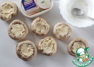 Фаршированные шампиньоны