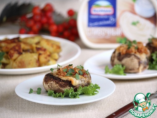 Фаршированные шампиньоны