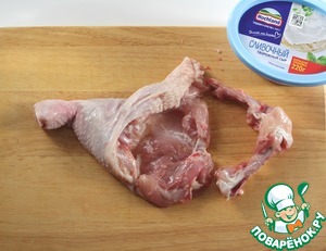Фаршированный окорочок Фаршированный окорочок
