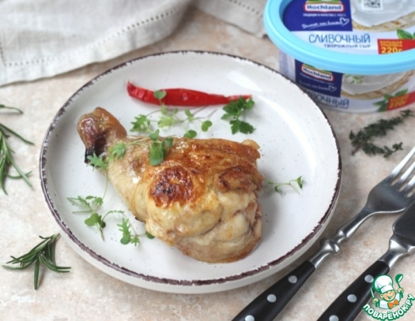 Фаршированный окорочок Фаршированный окорочок