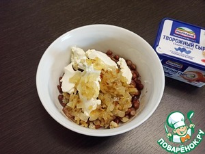 Фасолевый паштет с творожным сыром