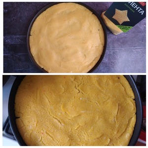 Кукурузная лепёшка из поленты Кукурузная лепёшка из поленты