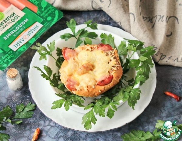 Булочка "Хлебный ежик"