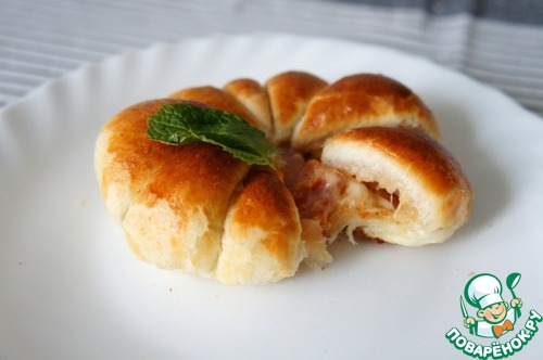 Мини-пиццы "Тыквы" Мини-пиццы "Тыквы"