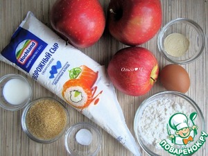 Яблочный чизкейк "Бархатный сезон"