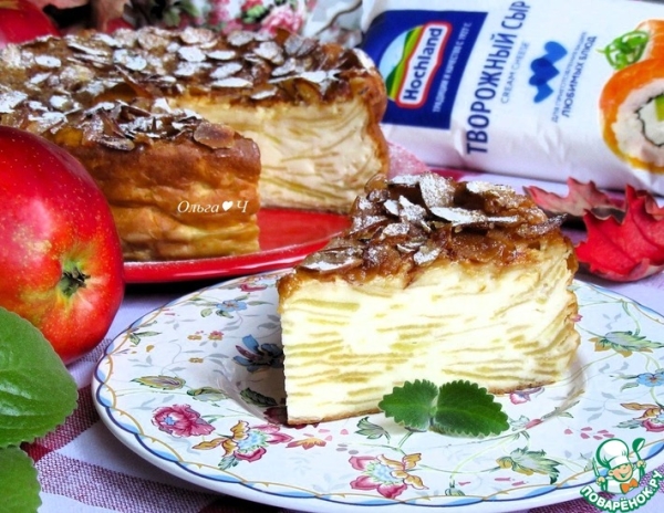 Яблочный чизкейк "Бархатный сезон"