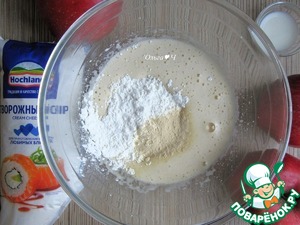 Яблочный чизкейк "Бархатный сезон"