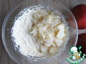 Яблочный чизкейк "Бархатный сезон"