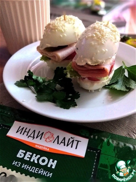 Яичный сэндвич Яичный сэндвич