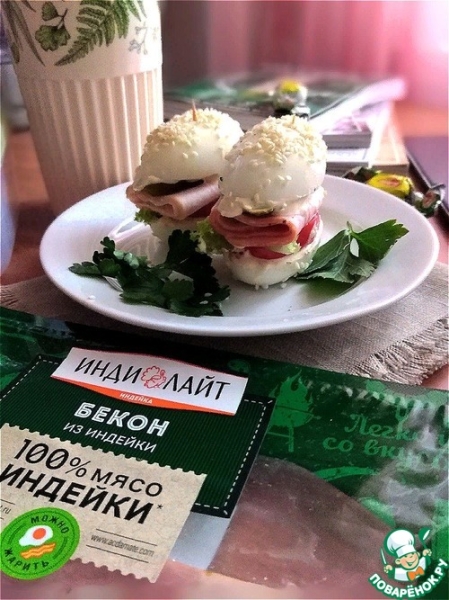 Яичный сэндвич Яичный сэндвич