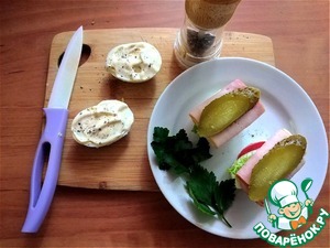 Яичный сэндвич Яичный сэндвич