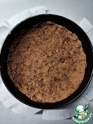 Карамельный чизкейк с облепихой