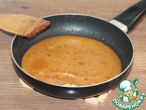 Карамельный, ванильный и шоколадный десерт