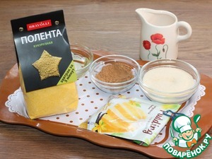 Карамельный, ванильный и шоколадный десерт