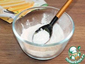 Карамельный, ванильный и шоколадный десерт