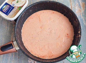 Картофель с фрикадельками в сырно-томатном соусе Картофель с фрикадельками в сырно-томатном соусе