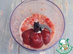 Картофель с фрикадельками в сырно-томатном соусе Картофель с фрикадельками в сырно-томатном соусе