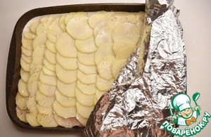 Картофельная запеканка с мясом Картофельная запеканка с мясом