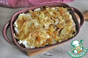 Картофельная запеканка в яично-сырной заливке Картофельная запеканка в яично-сырной заливке