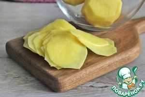 Картофельная запеканка в яично-сырной заливке Картофельная запеканка в яично-сырной заливке