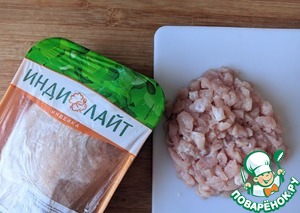 Картофельные драники с индейкой Картофельные драники с индейкой