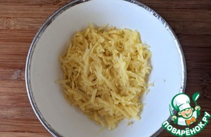 Картофельные драники с индейкой Картофельные драники с индейкой