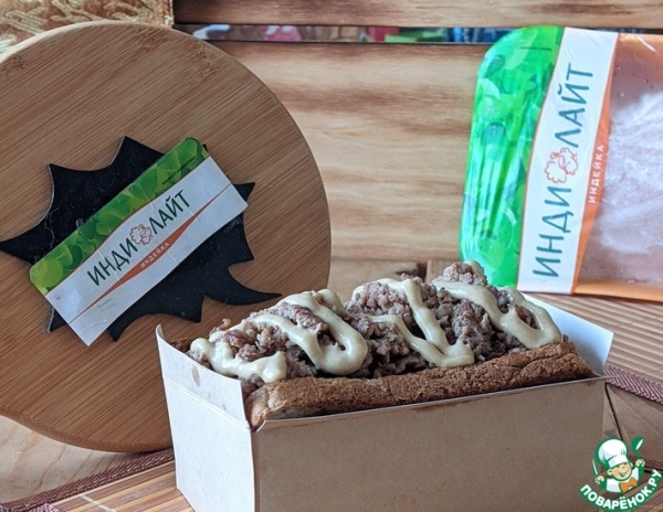 Корейский сэндвич с фаршем из индейки Корейский сэндвич с фаршем из индейки