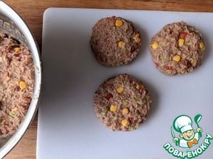 Котлеты из индейки по-Гавайски Котлеты из индейки по-Гавайски