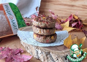 Котлеты из индейки по-Гавайски Котлеты из индейки по-Гавайски