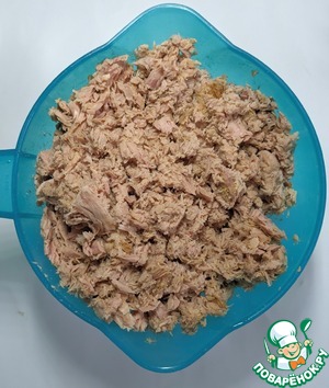 Котлеты из тунца и овсянки Котлеты из тунца и овсянки