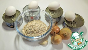 Котлеты из тунца и овсянки Котлеты из тунца и овсянки