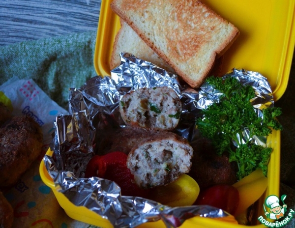 Котлеты с жареной печенью индейки Котлеты с жареной печенью индейки