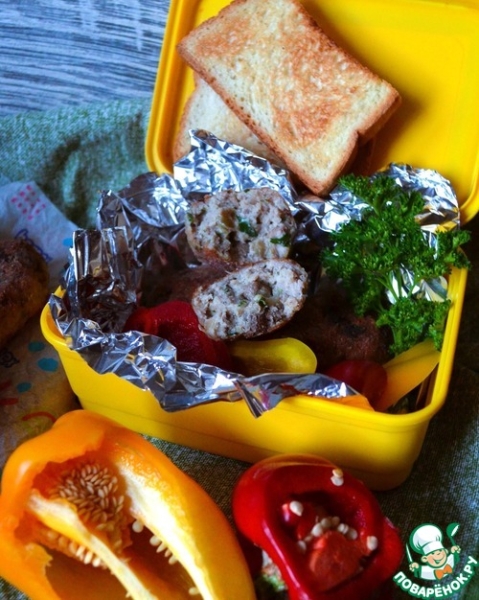 Котлеты с жареной печенью индейки Котлеты с жареной печенью индейки